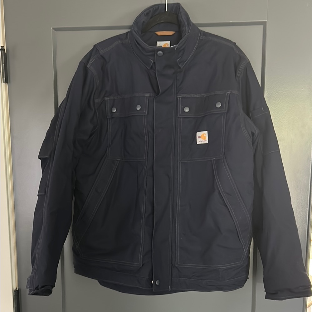 Carhartt Navy Blue Military Field Jacket